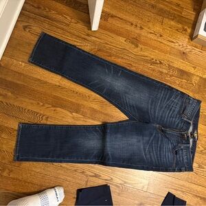 Lucky Brand Dark Blue Straight Jeans